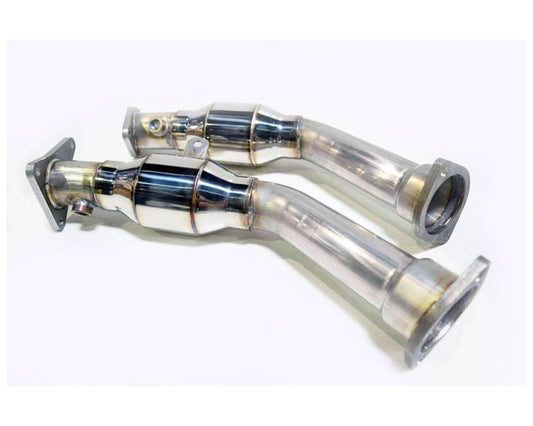 AAM Competition 2.5" Resonated Lower Downpipes Infiniti Q50 | Q60 3.0T 2015-2020